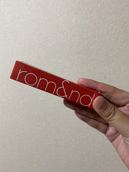 ジューシーラスティングティント/rom&nd/リップティントを使ったクチコミ(1枚目)