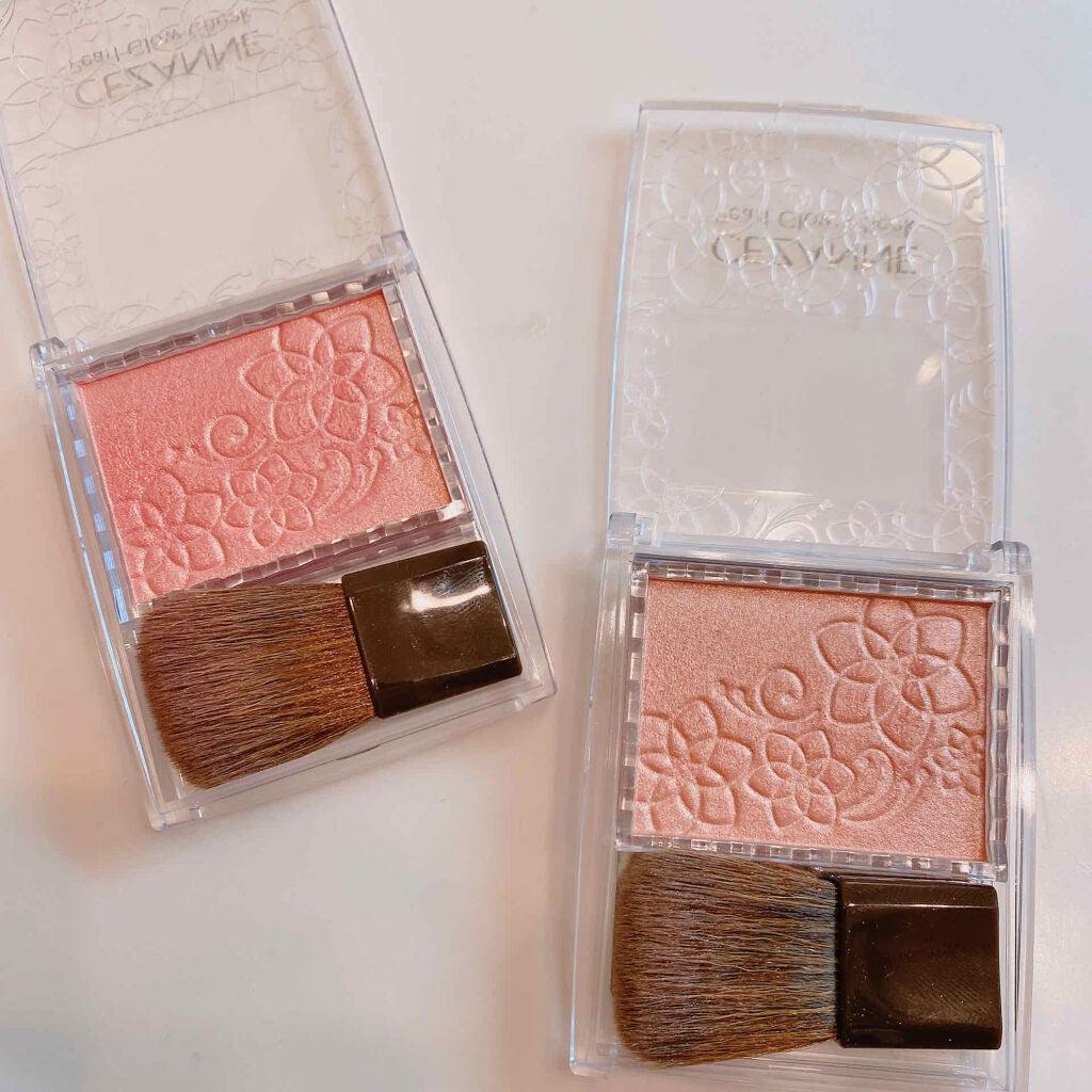 パールグロウチーク/CEZANNE/パウダーチークを使ったクチコミ(3枚目)