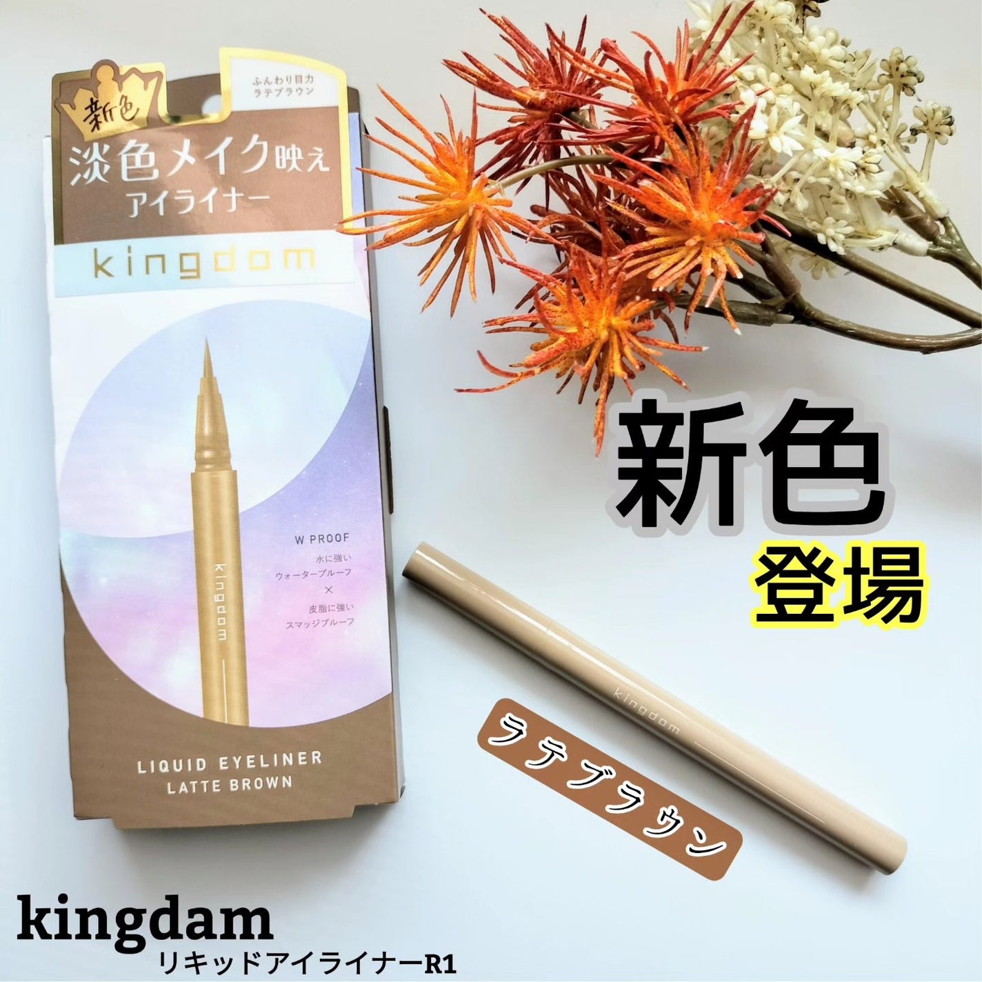 キングダム リキッドアイライナーR1/キングダム/リキッドアイライナーを使ったクチコミ(1枚目)