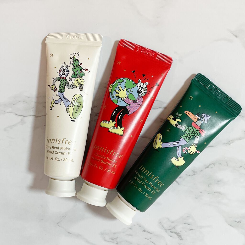 エアリー トゥインクル アイパレット 2021 Green Holidays Edition スターリーピンク/innisfree/アイシャドウパレットを使ったクチコミ（2枚目）
