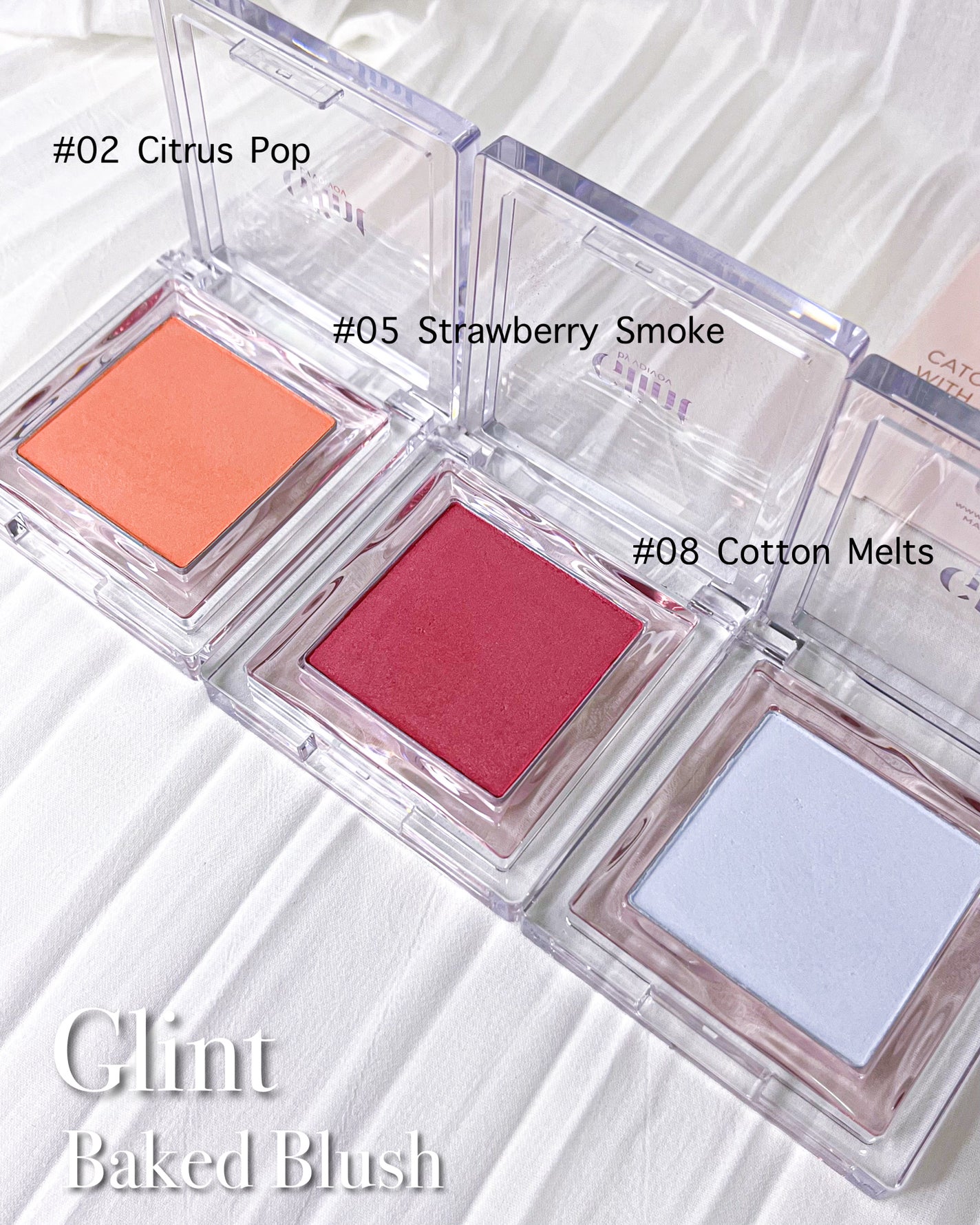 ベイクドブラッシュ/Glint/パウダーチークを使ったクチコミ(2枚目)