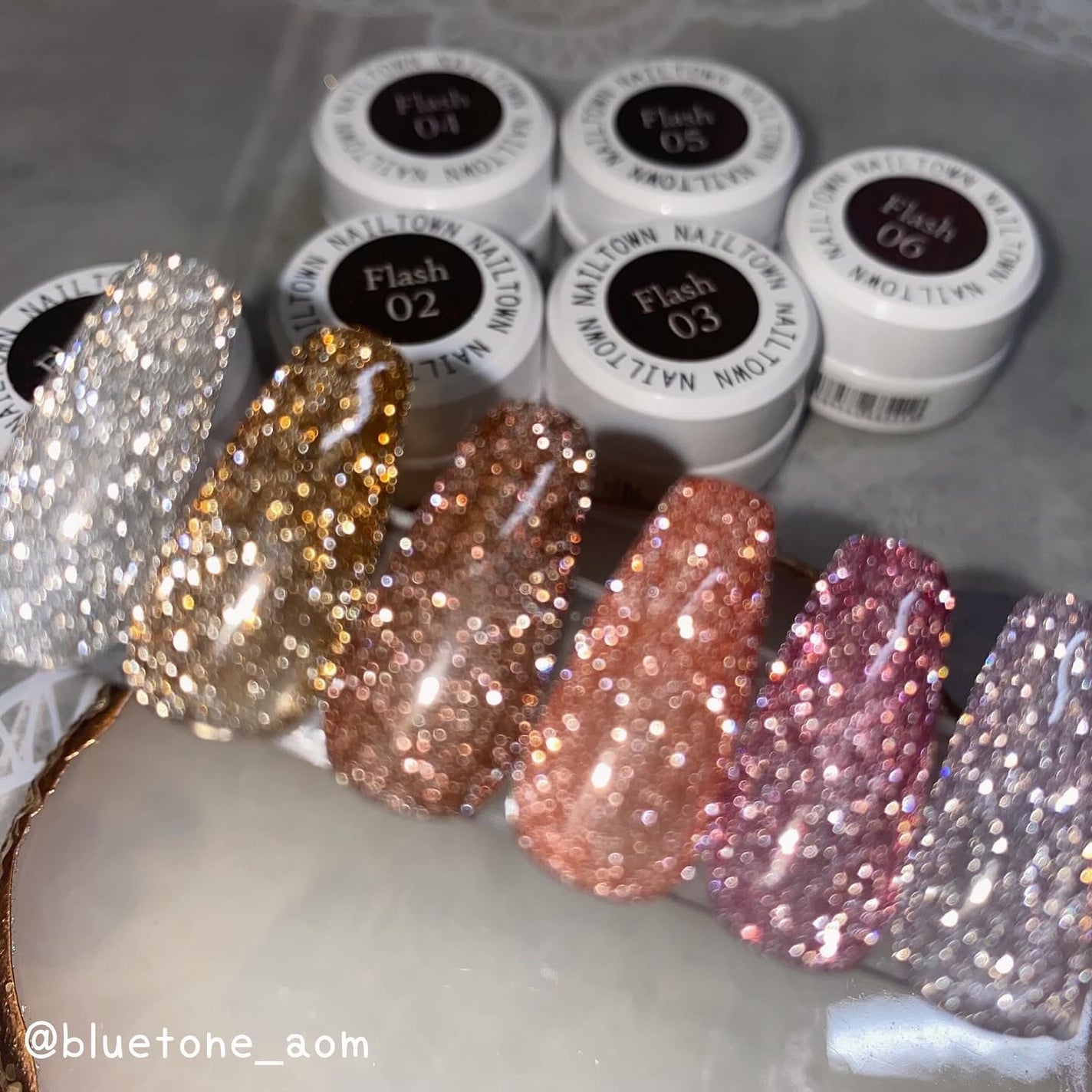 ネイルタウンジェル フラッシュジェル/NAILTOWN/ジェルネイルを使ったクチコミ(9枚目)