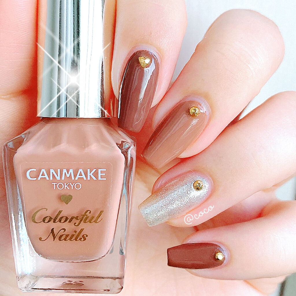 カラフルネイルズ/キャンメイク/マニキュアを使ったクチコミ（2枚目）