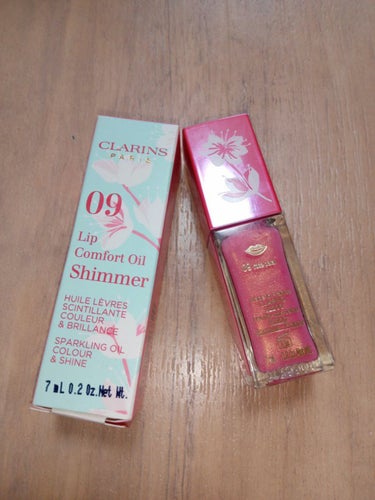 コンフォート リップオイル シマー/CLARINS/リップグロスを使ったクチコミ（1枚目）