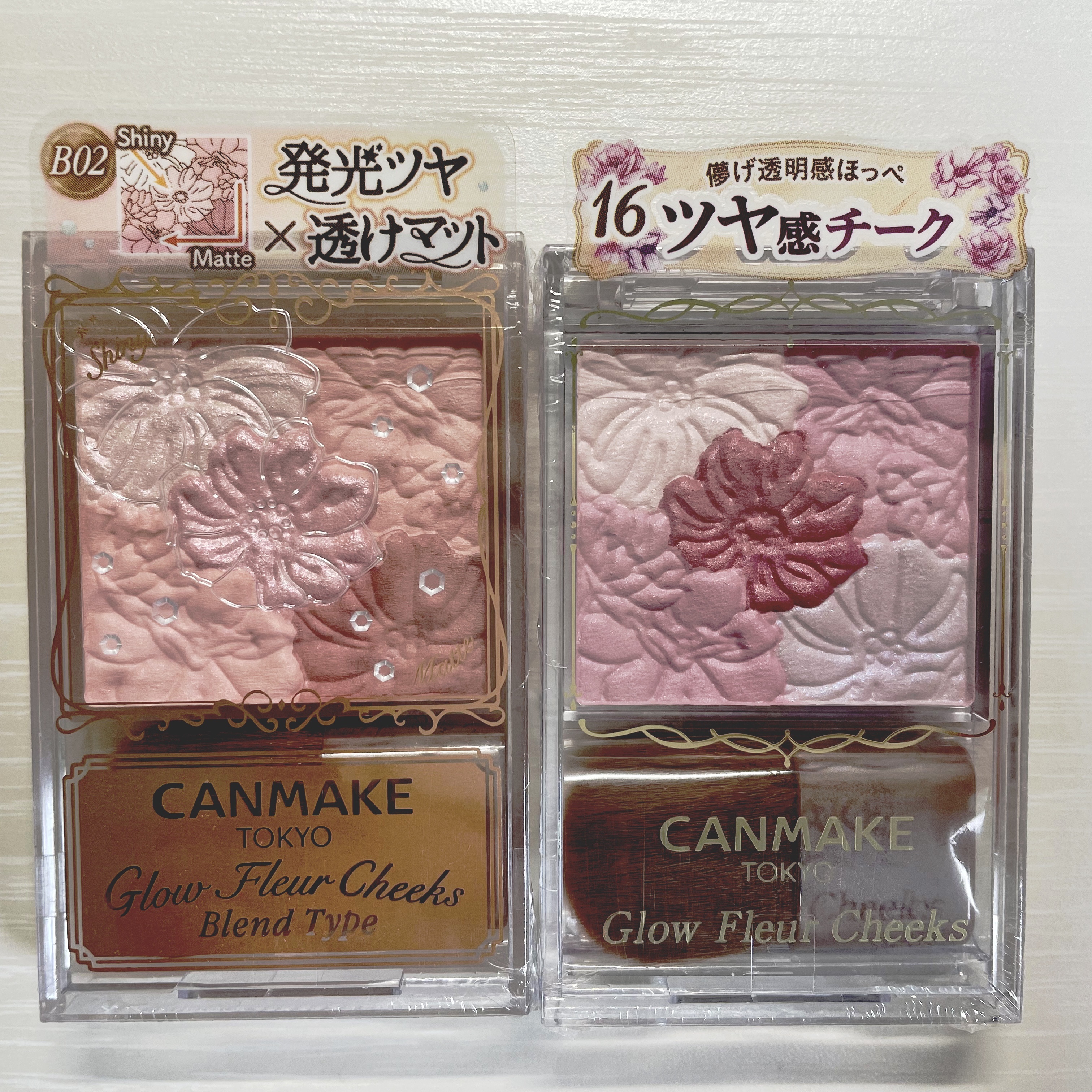 グロウフルールチークス/キャンメイク/パウダーチークを使ったクチコミ（1枚目）