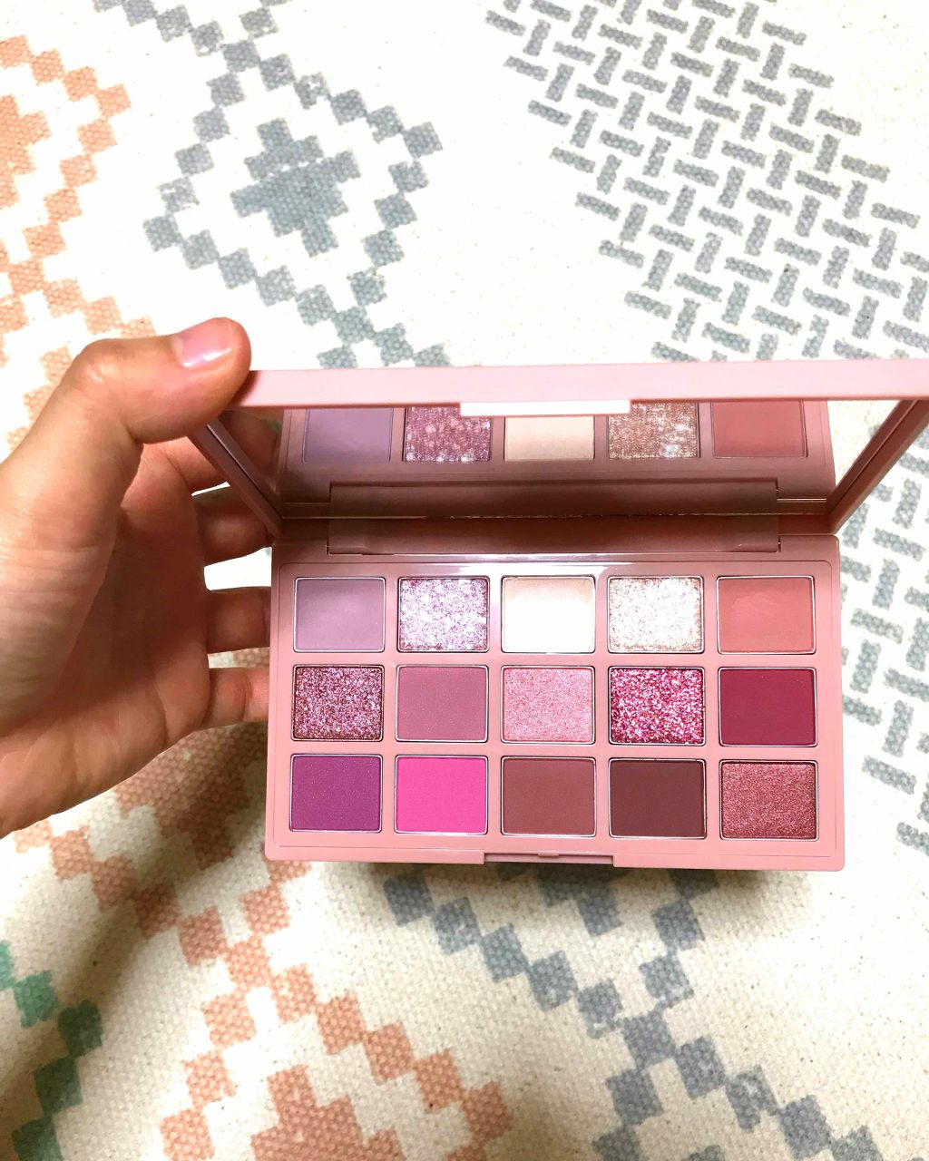 プレイカラーアイパレット ローズボム/ETUDE/アイシャドウパレットを使ったクチコミ(2枚目)