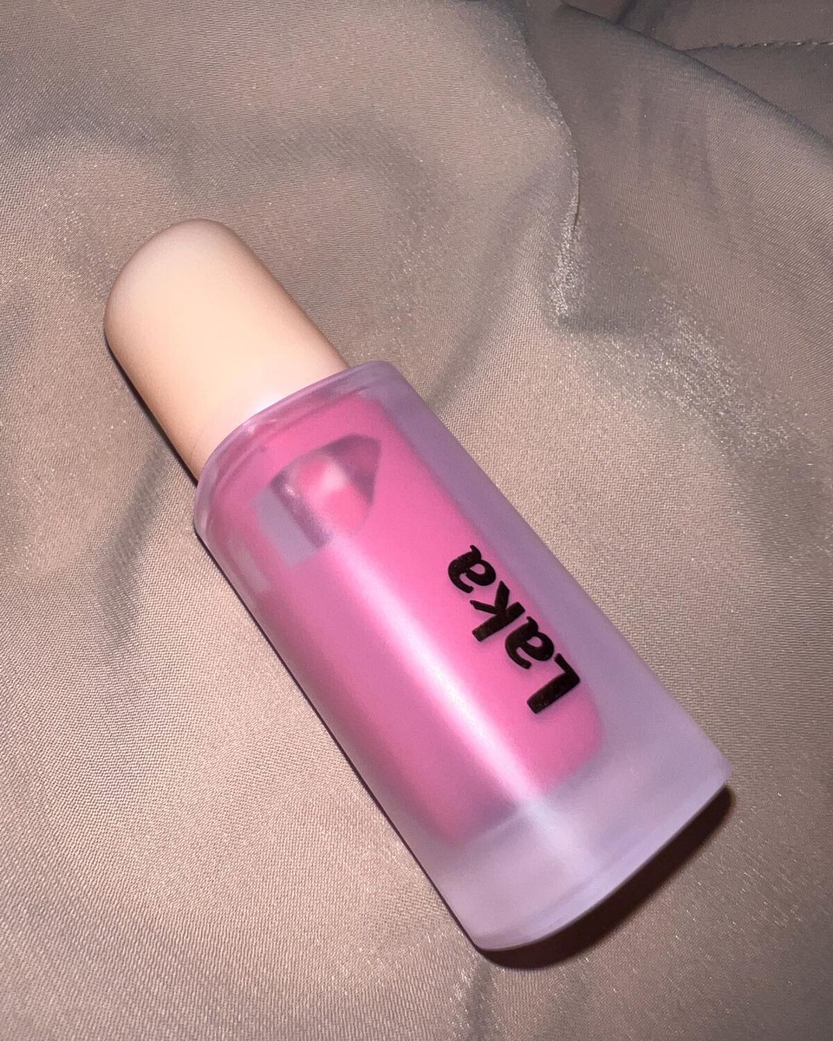 フルーティーグラムティント 105 コールド/Laka/リップティントを使ったクチコミ（1枚目）