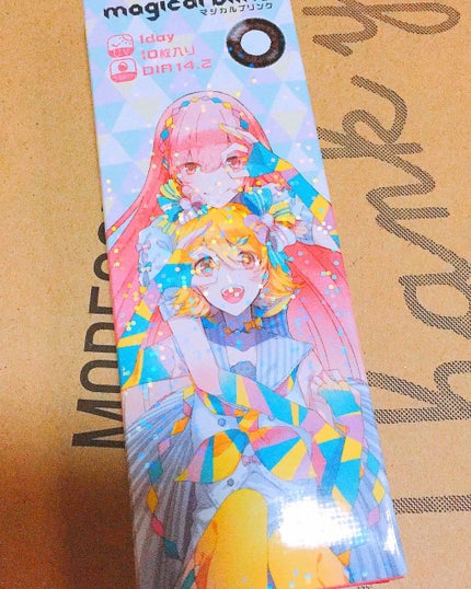 初音ミク×カラコン マジカルプリンク/cosme play/カラーコンタクトレンズを使ったクチコミ(1枚目)