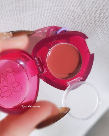 フィー リップアンドチーク グローイジェリーポット/fwee/リップグロスを使ったクチコミ(4枚目)