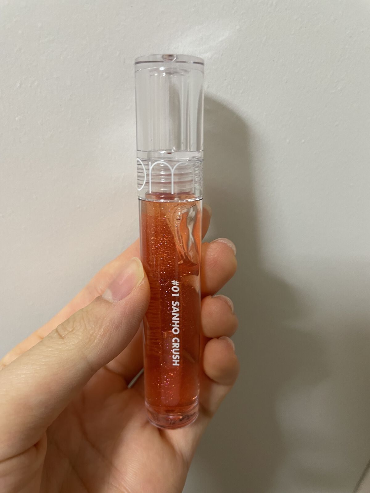 グラスティングウォーターグロス/rom&nd/リップグロスを使ったクチコミ（1枚目）