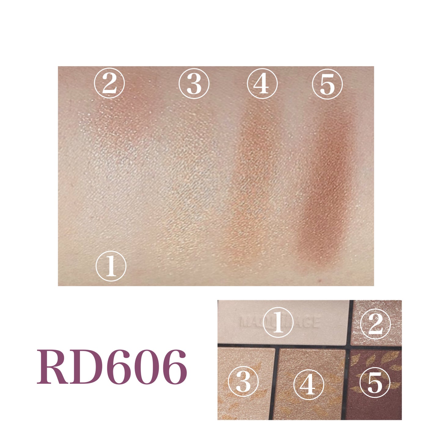 ドラマティックスタイリングアイズ/マキアージュ/アイシャドウパレットを使ったクチコミ(2枚目)