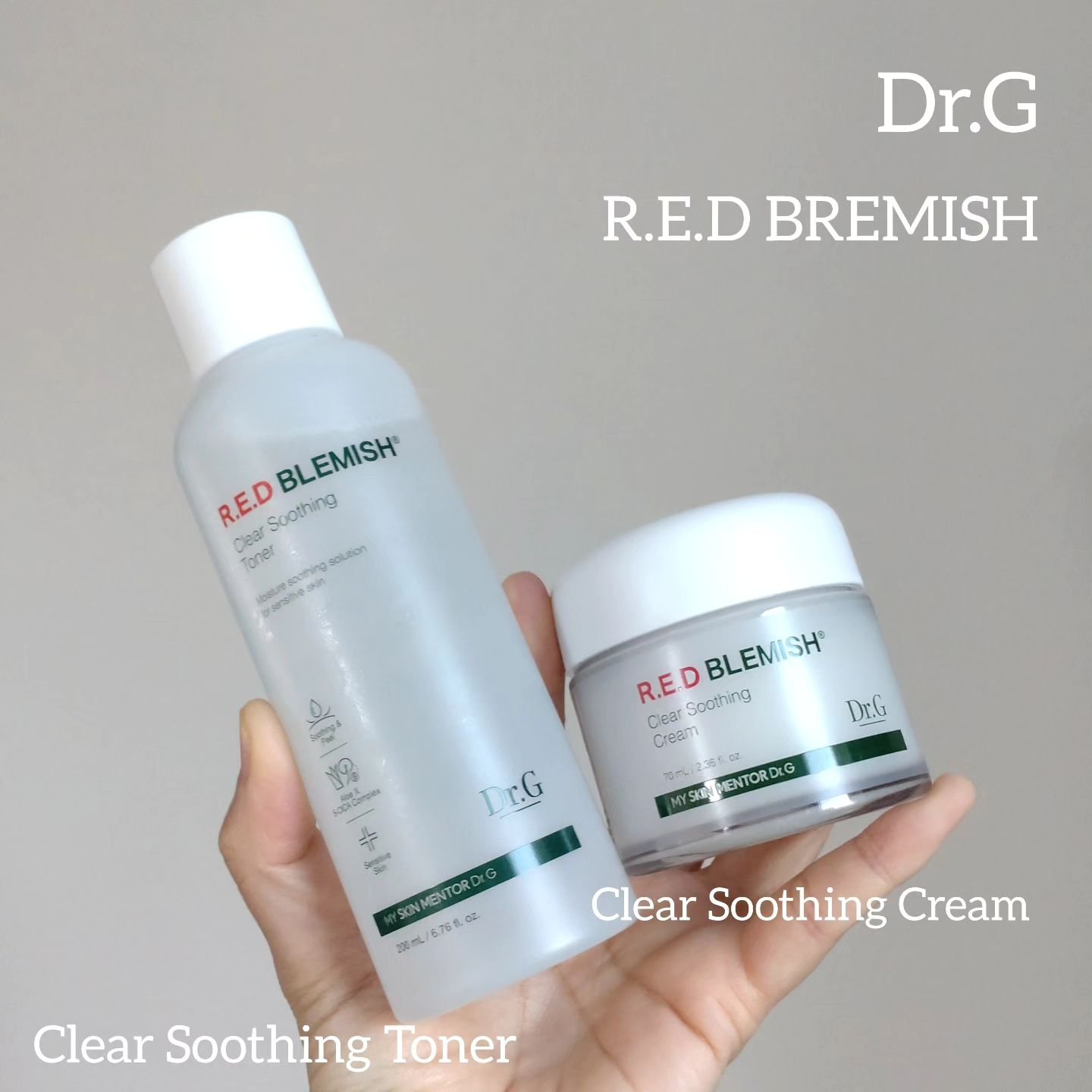 レッドブレミッシュ クリアスージングトナー/Dr.G/化粧水を使ったクチコミ（1枚目）