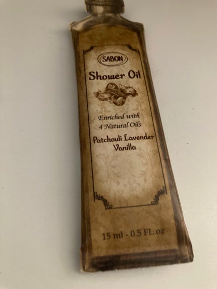 シャワーオイル パチュリ・ラベンダー・バニラ/SABON/ボディソープを使ったクチコミ(1枚目)