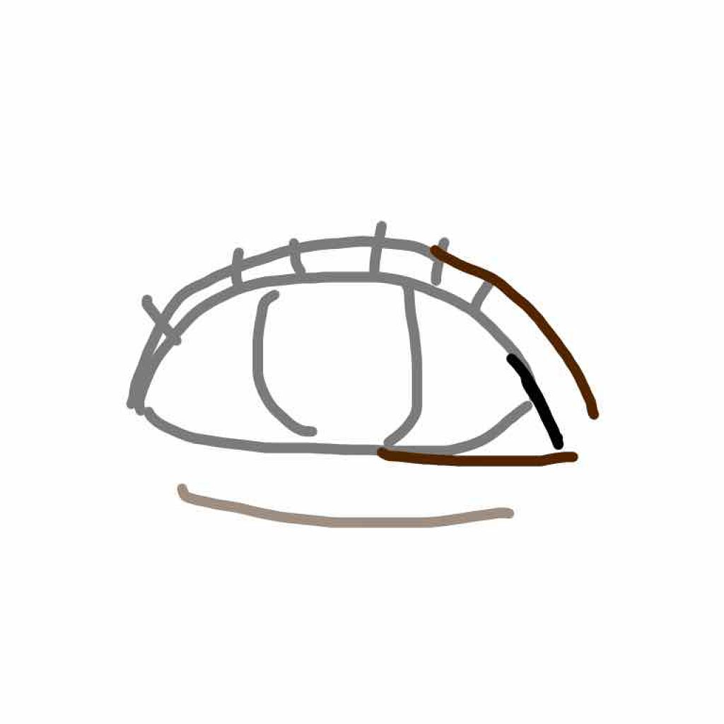 ケイト デザイニングアイブロウ3D/KATE/パウダーアイブロウを使ったクチコミ（3枚目）