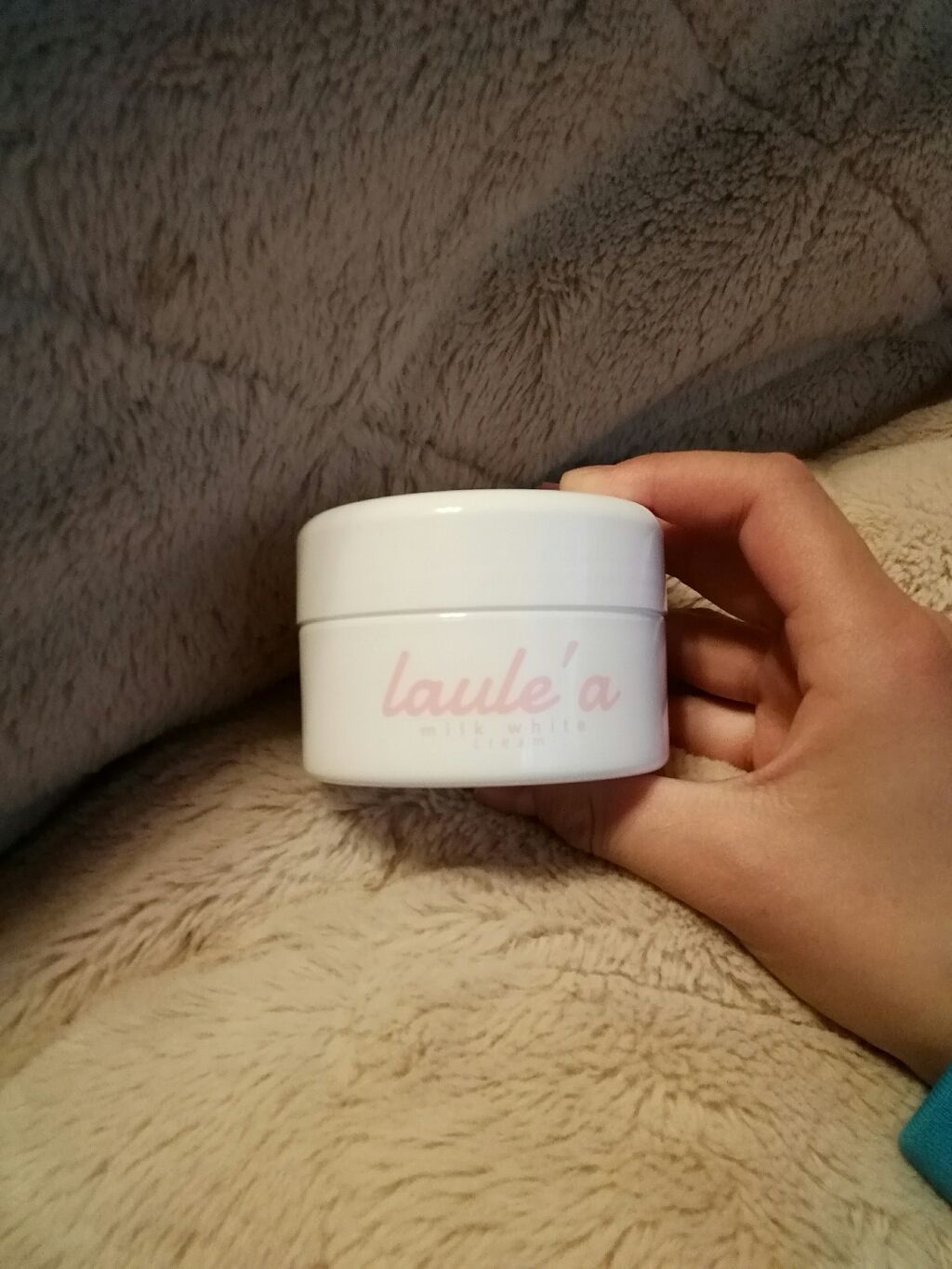 ミルクホワイトクリーム/Laule'a/フェイスクリームを使ったクチコミ(3枚目)