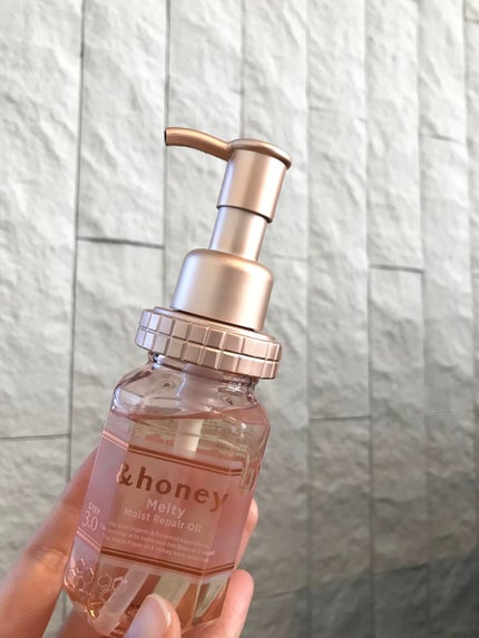 &honey メルティ モイストリペア ヘアオイル 3.0/&honey/ヘアオイルを使ったクチコミ(2枚目)