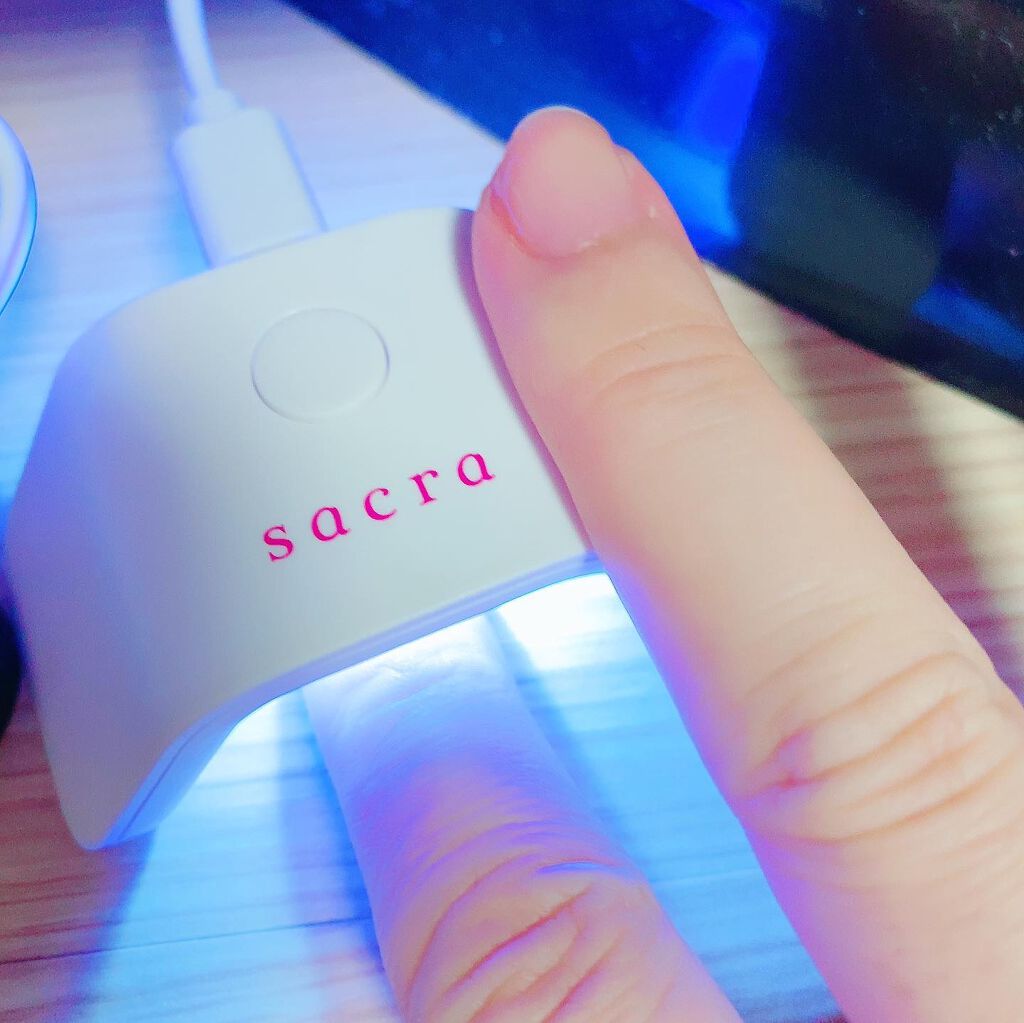 sacra  オールインワンカラージェル/sacra/ジェルネイルを使ったクチコミ（3枚目）