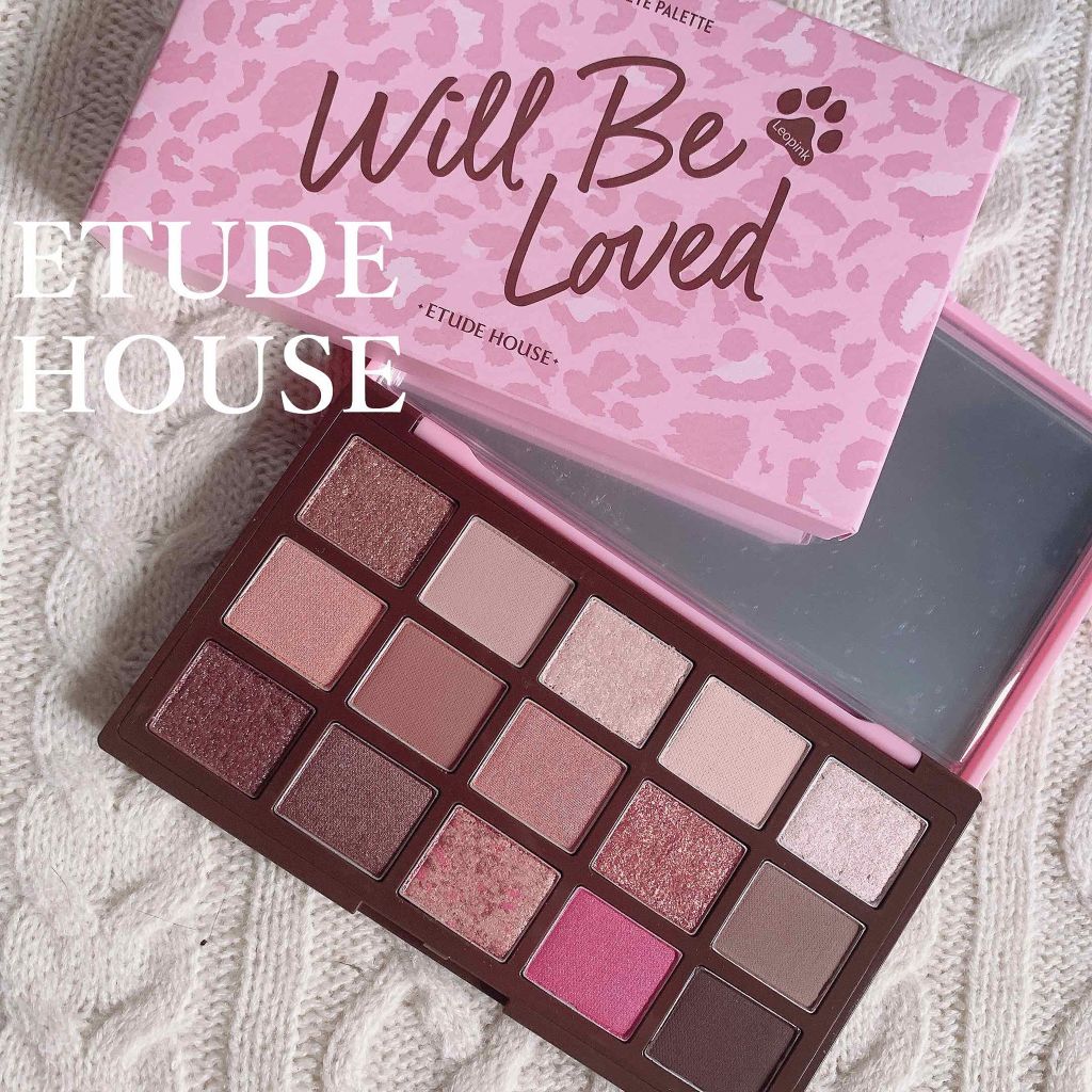 プレイカラーアイパレット ウィルビーラブドレオピンク/ETUDE/アイシャドウパレットを使ったクチコミ(1枚目)