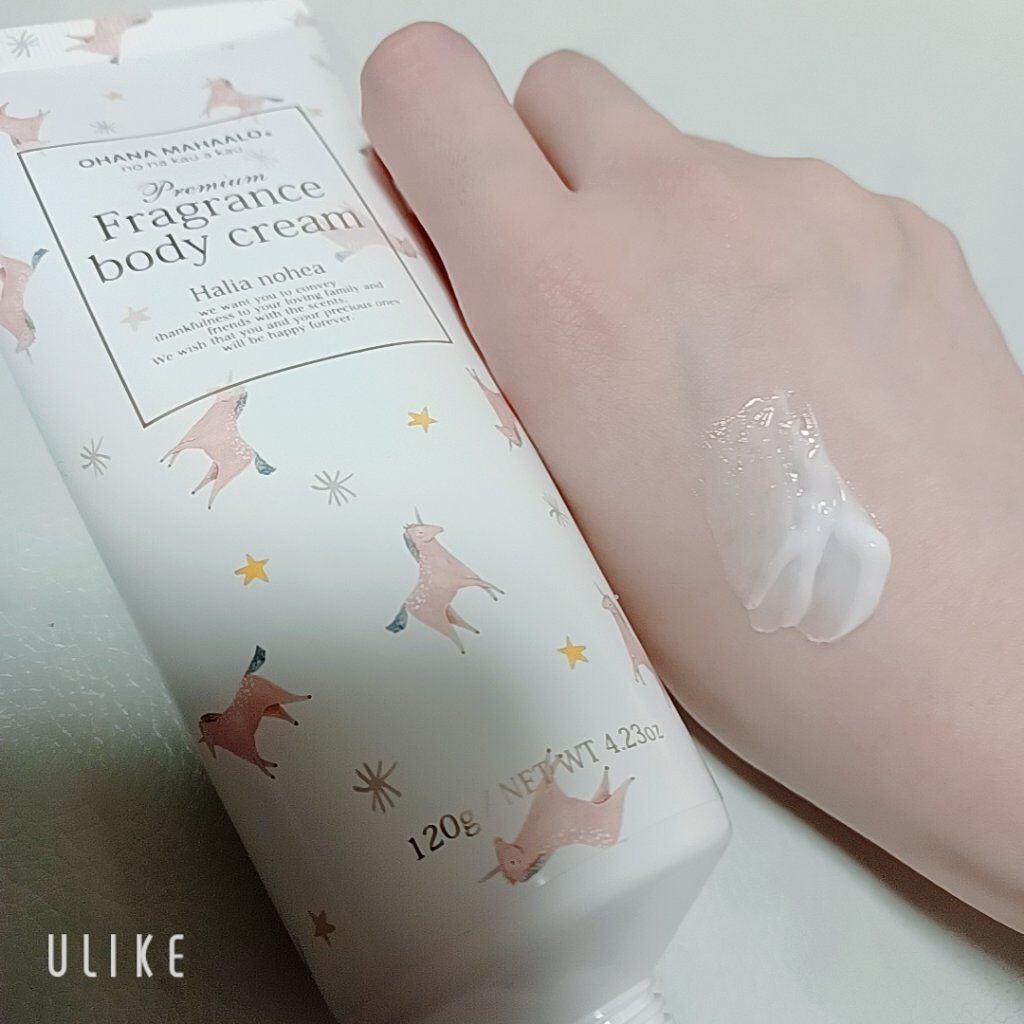 オハナ・マハロ フレグランス ボディクリーム <ハリーア ノヘア>/OHANA MAHAALO/ボディクリームを使ったクチコミ(1枚目)
