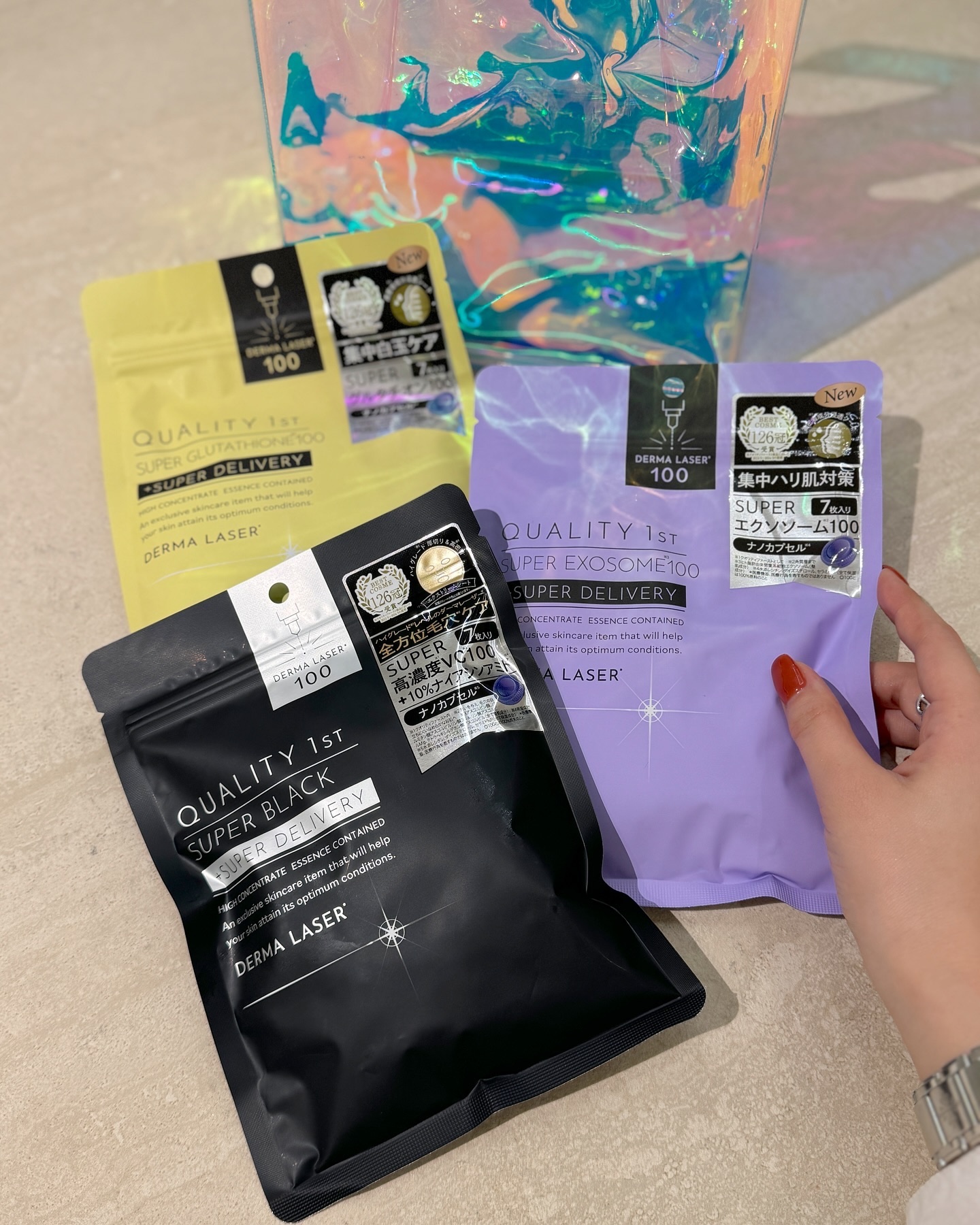 ダーマレーザー スーパーTEATREE100マスク/クオリティファースト/シートマスク・パックを使ったクチコミ（1枚目）