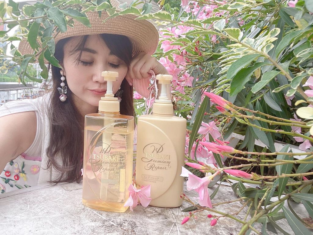 プレミアムリペア シャンプー／ヘアコンディショナー/TSUBAKI/市販シャンプーを使ったクチコミ（2枚目）