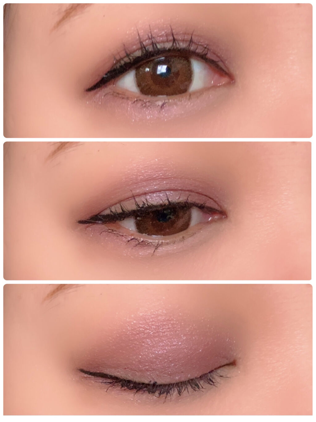 ジューシーピュアアイズ/キャンメイク/アイシャドウパレットを使ったクチコミ（3枚目）