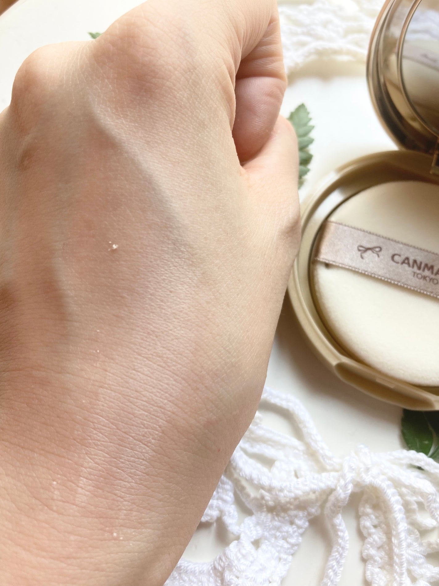 マシュマロフィニッシュパウダー ~Abloom~/キャンメイク/プレストパウダーを使ったクチコミ(2枚目)