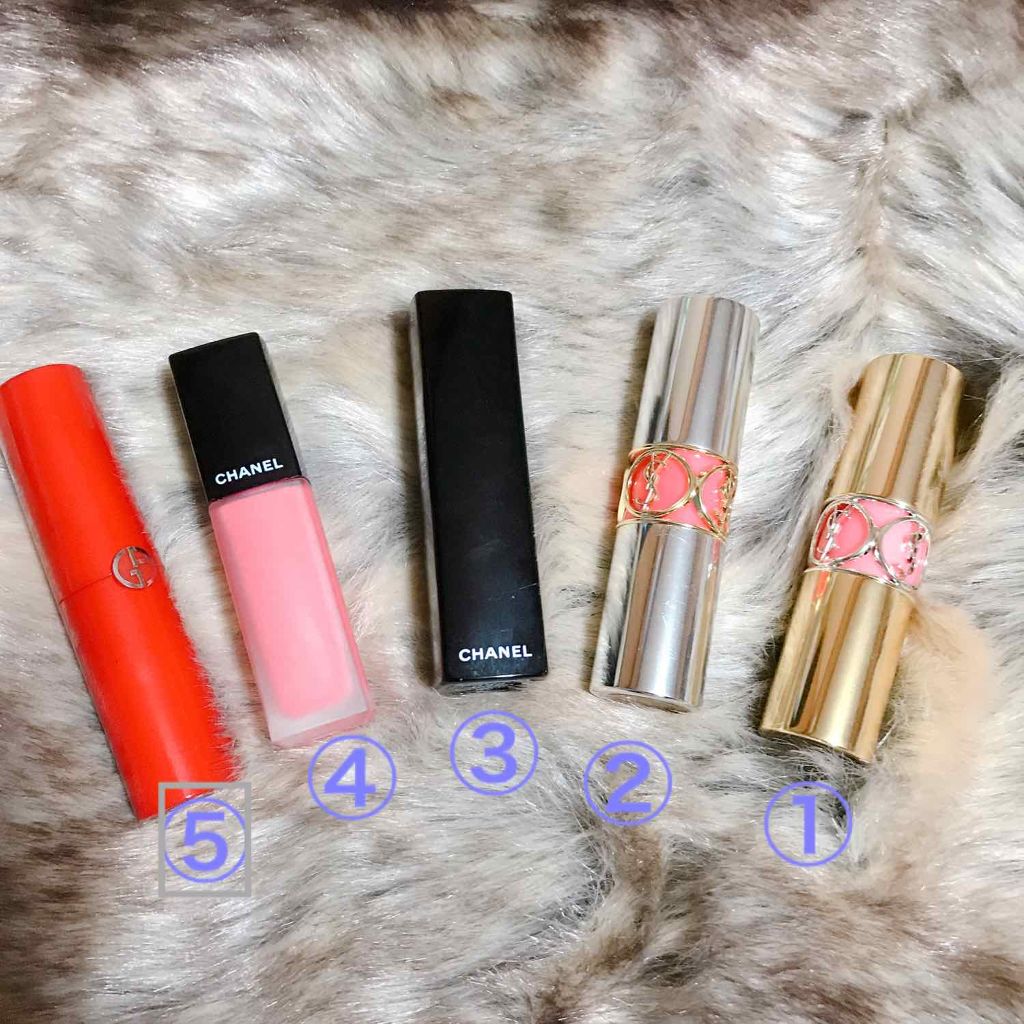 あなたはどっち派?YVES SAINT LAURENT BEAUTE・CHANELの口紅を あなたはどっち派?YVES SAINT LAURENT BEAUTE・CHANELの口紅を