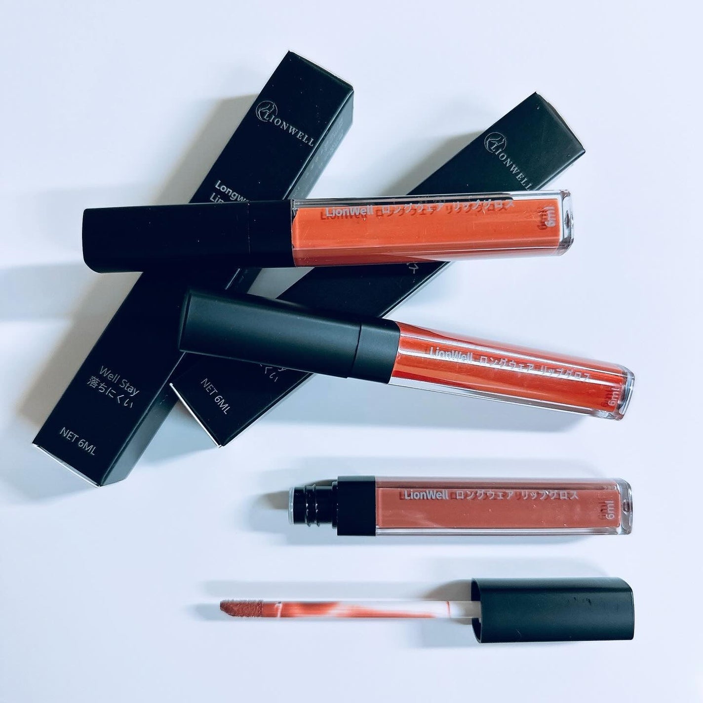 ロングウェア リップグロス/LionWell(ライオンウェル)/リップグロスを使ったクチコミ(8枚目)