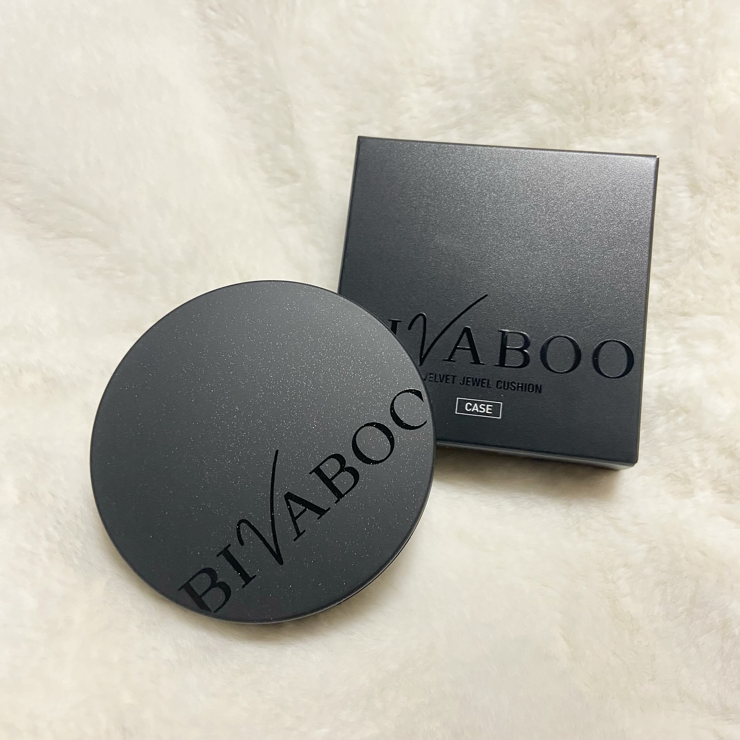 ベルベットジュエルクッション/BIVABOO/クッションファンデーションを使ったクチコミ（2枚目）