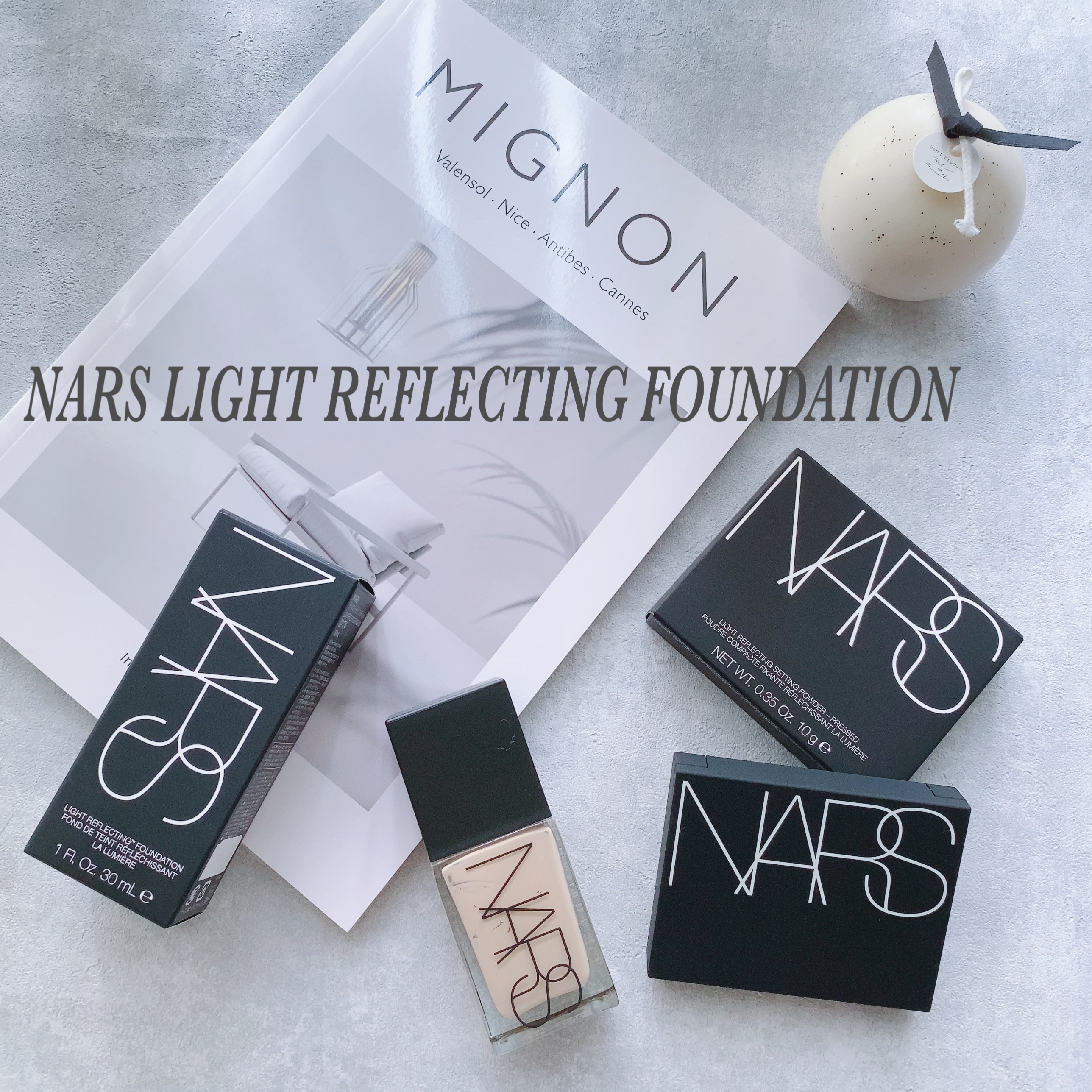 ライトリフレクティングセッティングパウダー　プレスト　N/NARS/プレストパウダーを使ったクチコミ（1枚目）