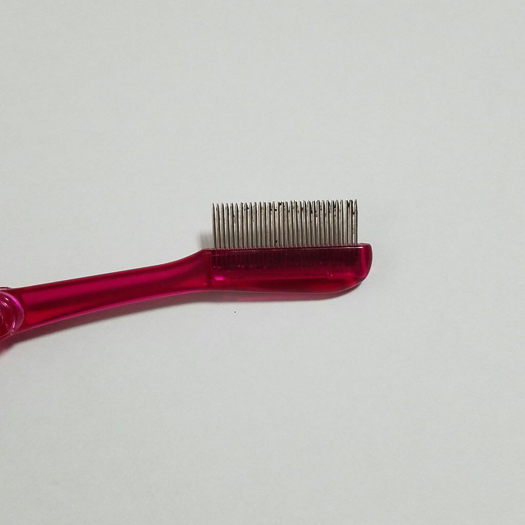 マスカラコーム メタルN（ナチュラル）/チャスティ/その他化粧小物を使ったクチコミ（3枚目）