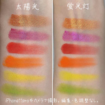 Futurism Ⅳ:VR NEON/Kaleidos Makeup/アイシャドウパレットを使ったクチコミ(4枚目)