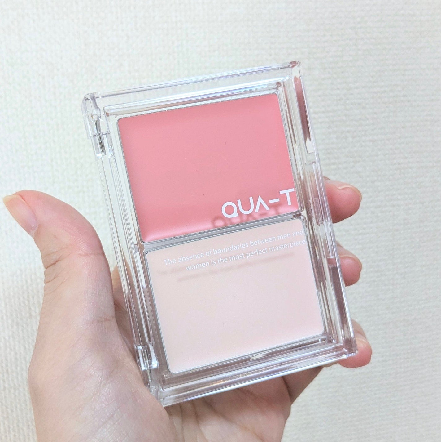 グロウメルティングパレット/QUA-T/ジェル・クリームチークを使ったクチコミ(1枚目)