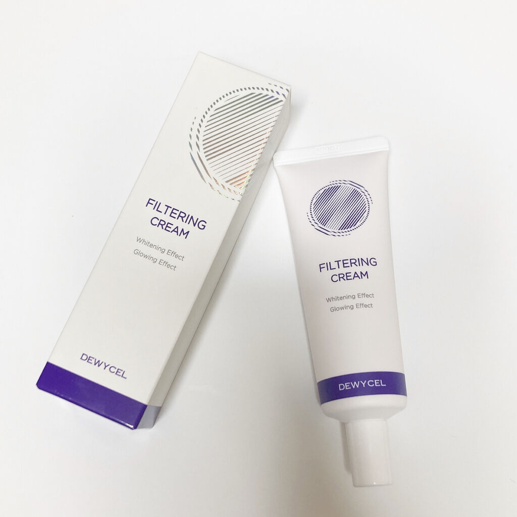 フィルタリングクリーム/DEWYCEL/日焼け止めクリームを使ったクチコミ（1枚目）