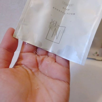 Bright ホワイト メラノリーチ エッセンス マスク/N organic/シートマスク・パックを使ったクチコミ(10枚目)