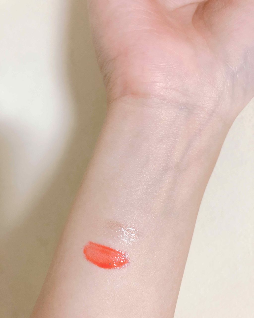 ディアダーリン ウォータージェルティント （アイスティント）/ETUDE/口紅を使ったクチコミ（2枚目）