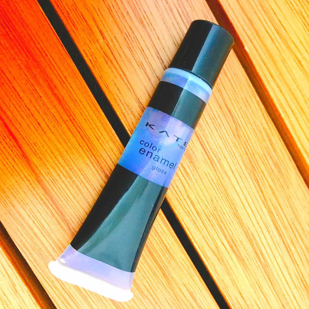 カラーエナメルグロス/KATE/リップグロスを使ったクチコミ（1枚目）