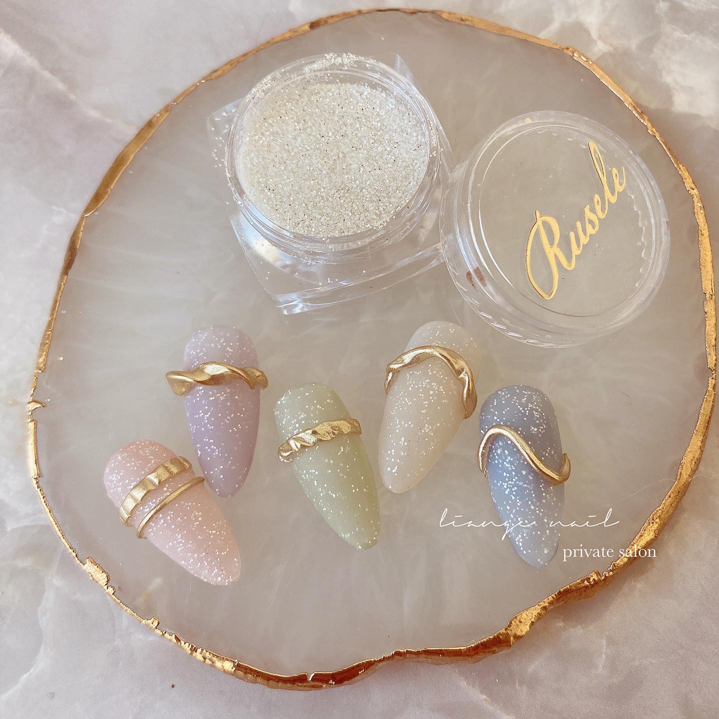 #リアンジェネイル,#柏ネイル,#ネイル,#ニュアンスネイル,#大人ニュアンスネイル,#ミラーネイル,#春ネイル,#リングネイルのネイルデザイン