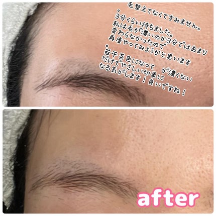ブロークリームブリーチ/Loingz/その他アイブロウを使ったクチコミ(6枚目)