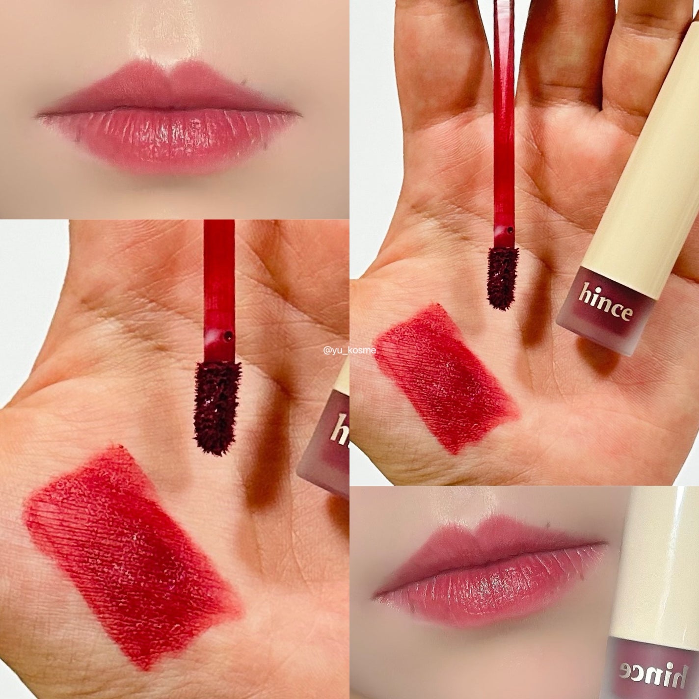 スリムフィットリキッドベルベット/hince/口紅を使ったクチコミ(6枚目)