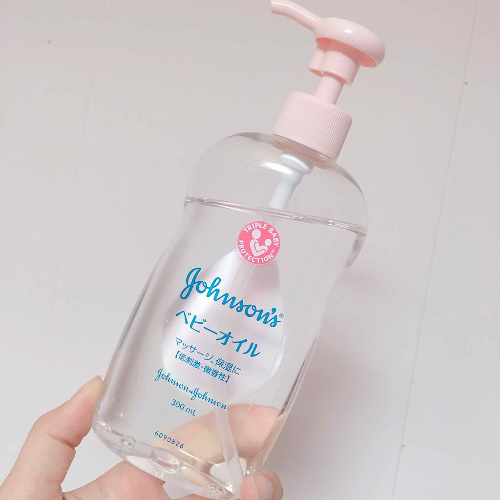 ジョンソンベビーオイル微香性/ジョンソンベビー/ボディオイルを使ったクチコミ(1枚目)