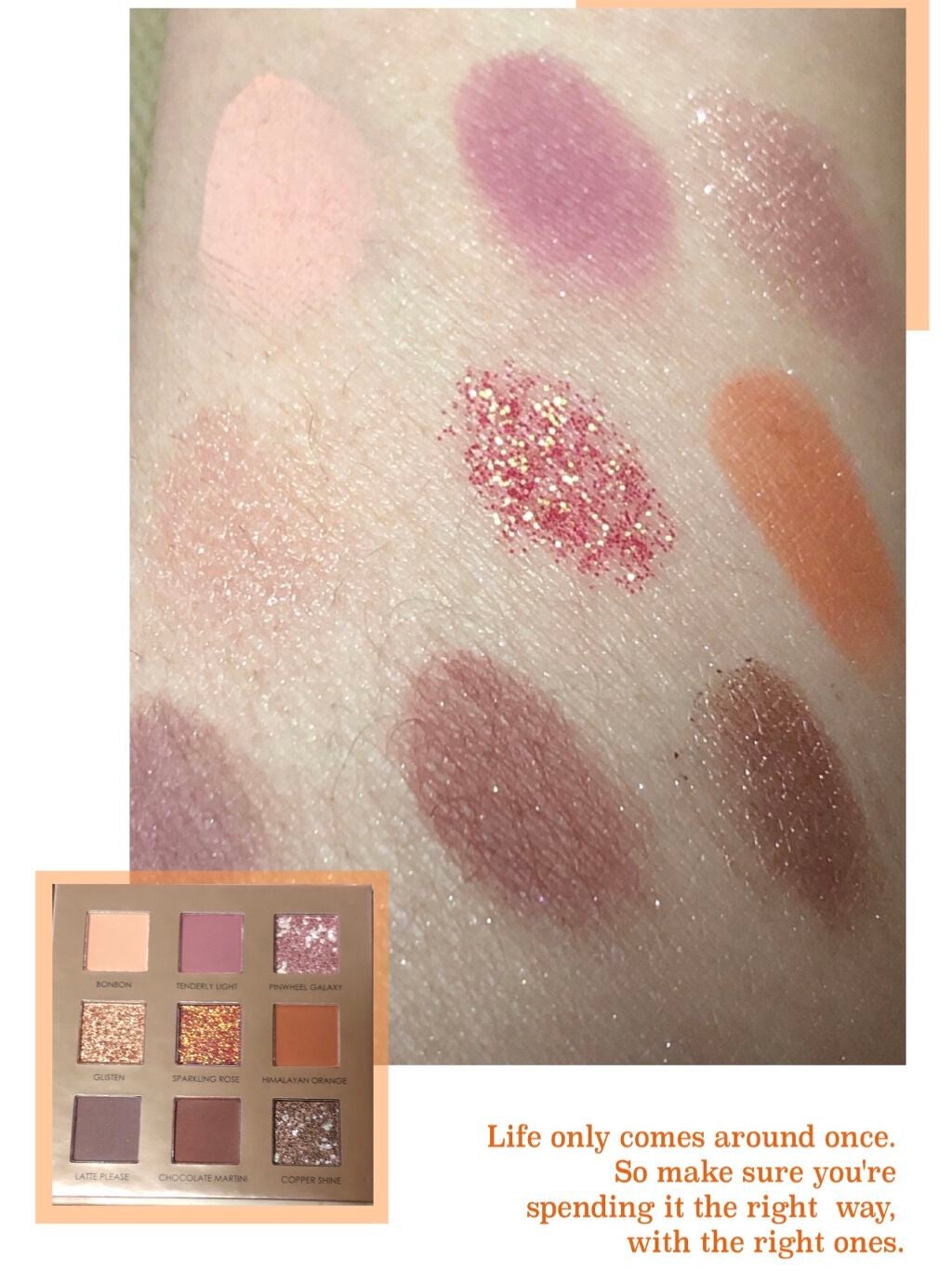 9色アイシャドウパレット/FOCALLURE/アイシャドウパレットを使ったクチコミ(2枚目)