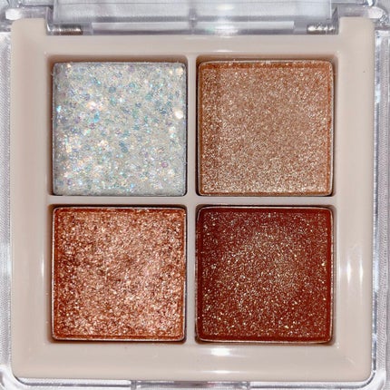 TWINKLE POP Pearl Flex Glitter Eye Palette/CLIO/アイシャドウパレットを使ったクチコミ(6枚目)