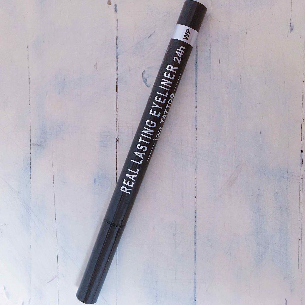 リアルラスティングアイライナー24h WP(旧)/K-パレット/リキッドアイライナーを使ったクチコミ(1枚目)