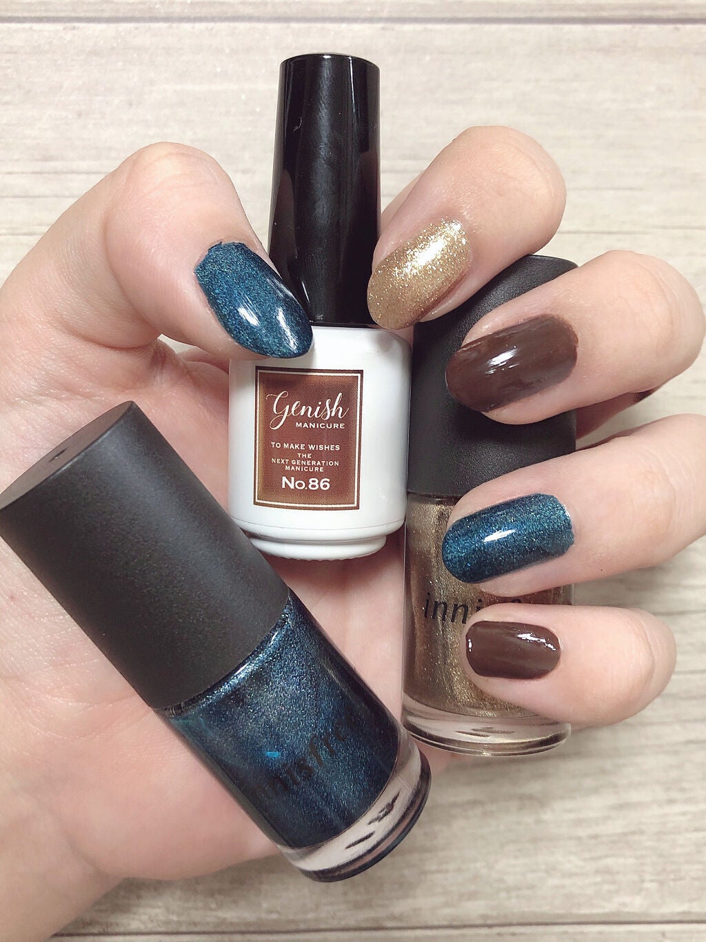 ジーニッシュ/ジーニッシュマニキュア/マニキュアを使ったクチコミ(1枚目)