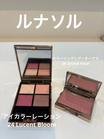 アイカラーレーション/LUNASOL/アイシャドウパレットを使ったクチコミ(1枚目)