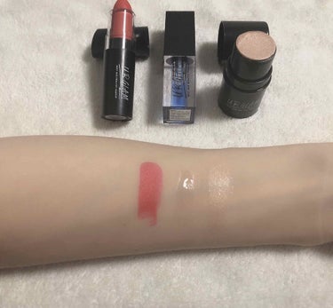 UR GLAM　FACE GLOSS STICK/U R GLAM/ジェル・クリームチークを使ったクチコミ（3枚目）