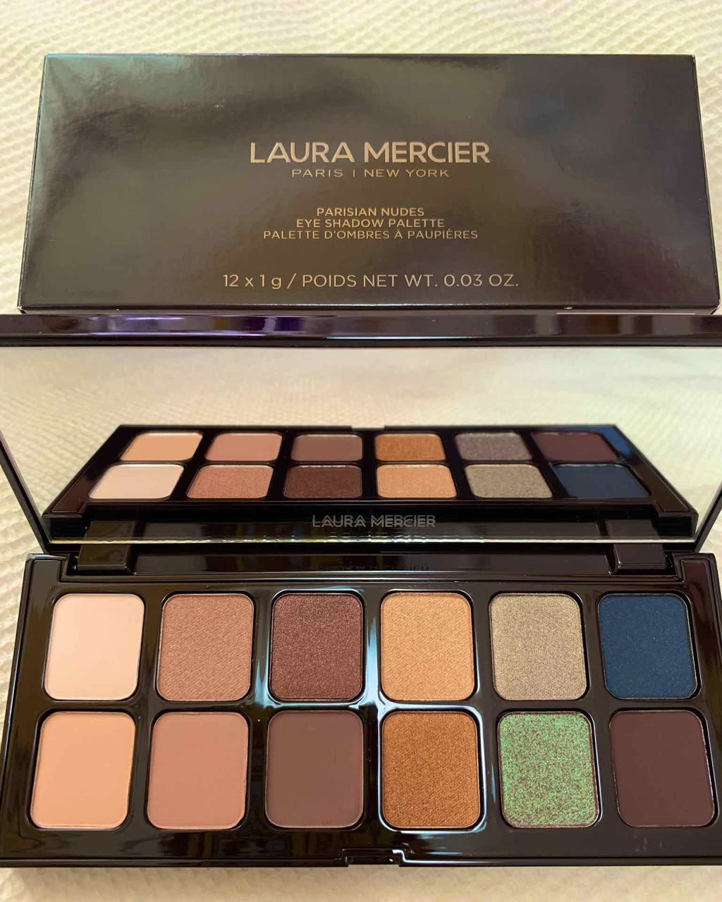 パリジャン ヌード アイシャドウ パレット/ローラ メルシエ/アイシャドウパレットを使ったクチコミ(1枚目)