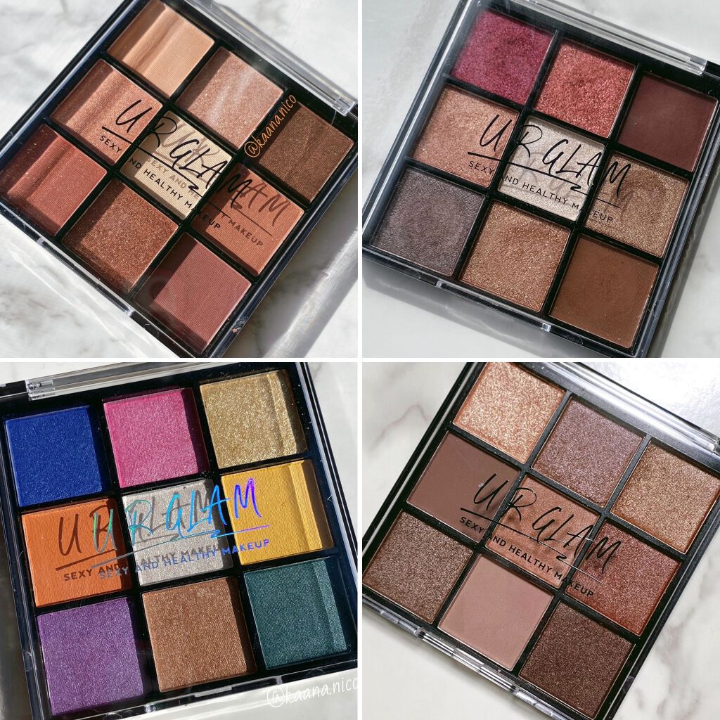 UR GLAM BLOOMING EYE COLOR PALETTE/U R GLAM/アイシャドウパレットを使ったクチコミ(5枚目)